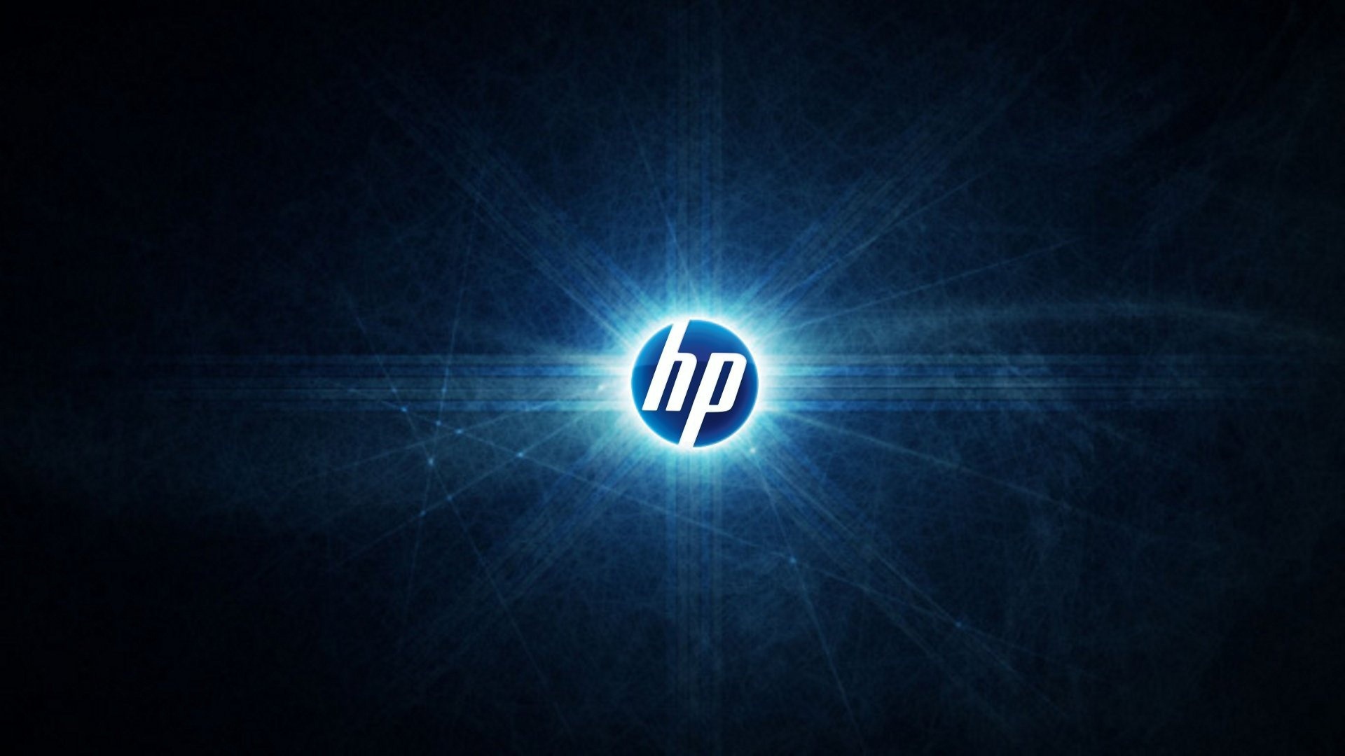 Сияющий лого HP