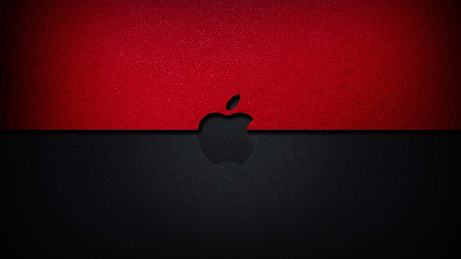 Черно красное Apple