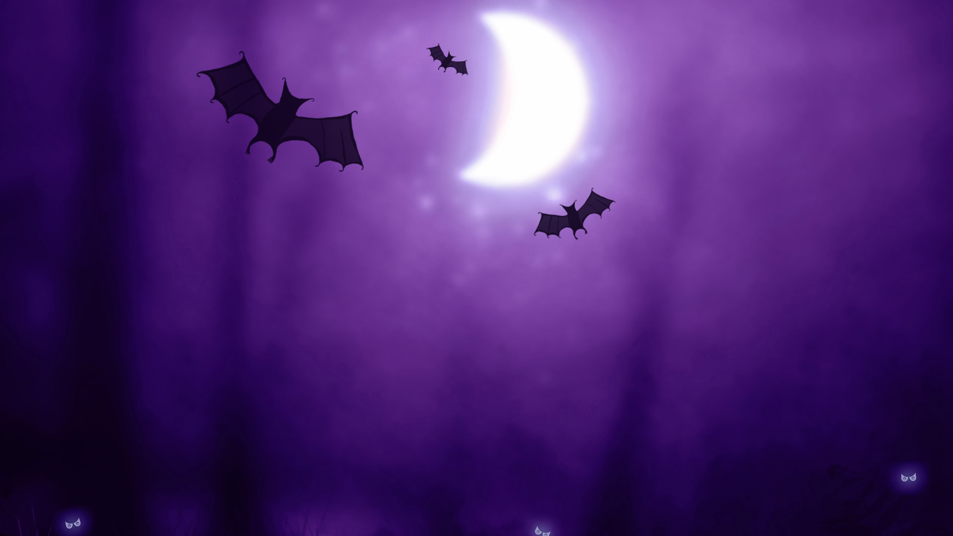 Летучие мыши на хеллоуин