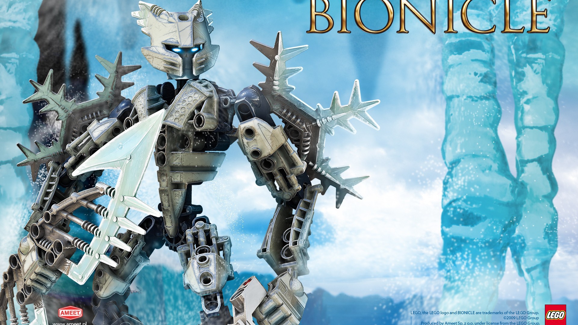 Лего Bionicle на льду