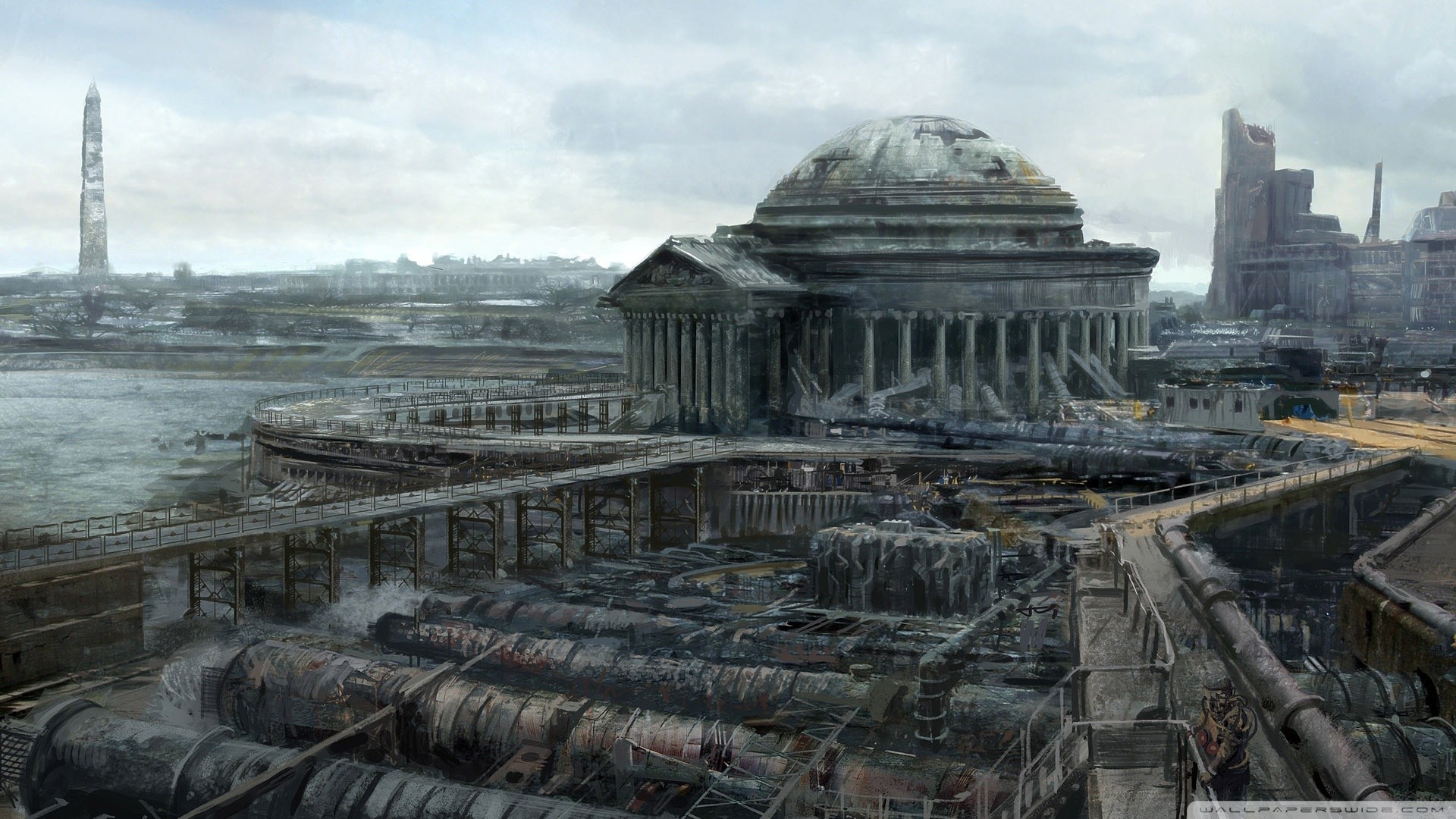 Руины Вашингтона в игре Fallout 3