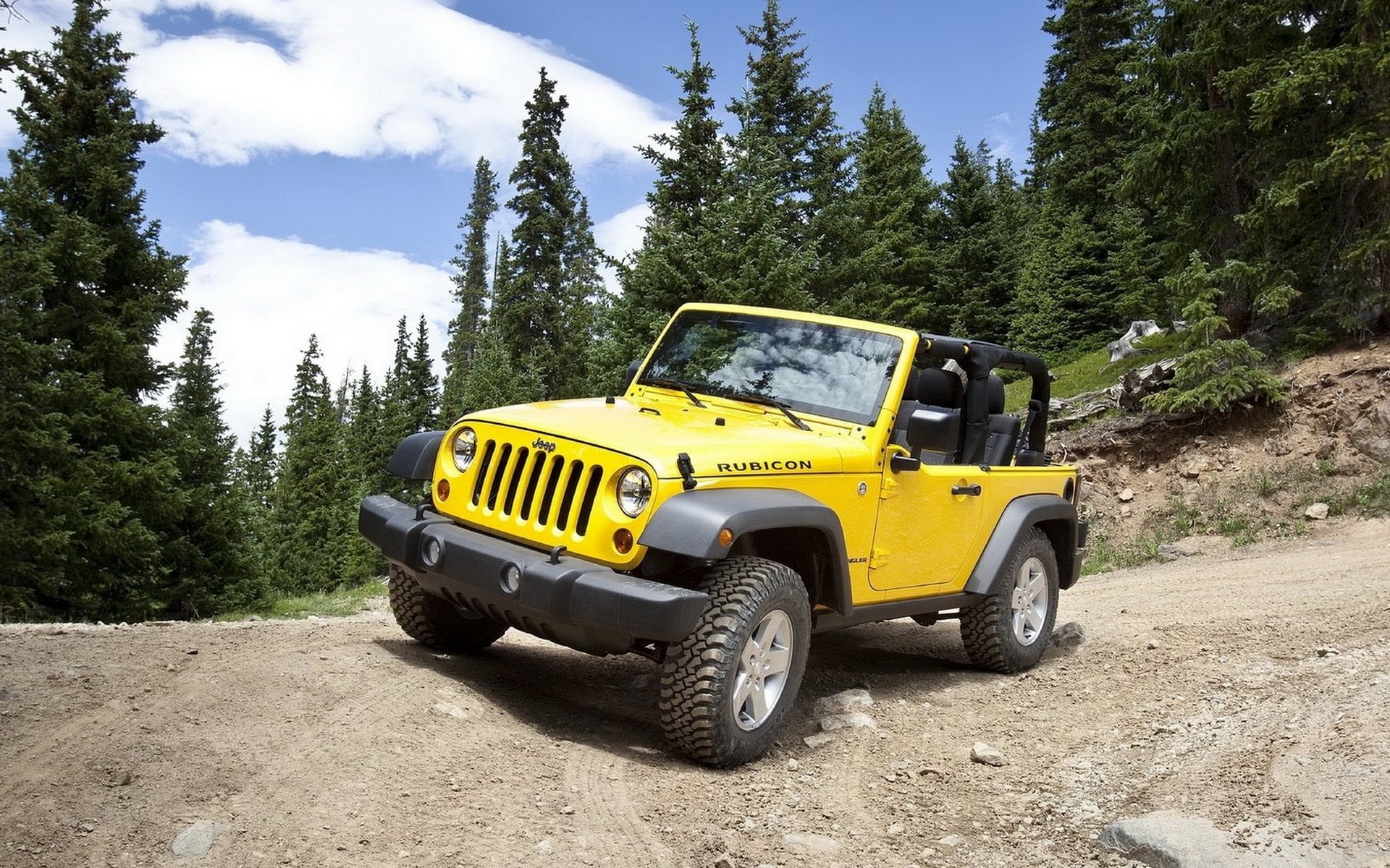 Pictures of yellow jeep wranglers #3