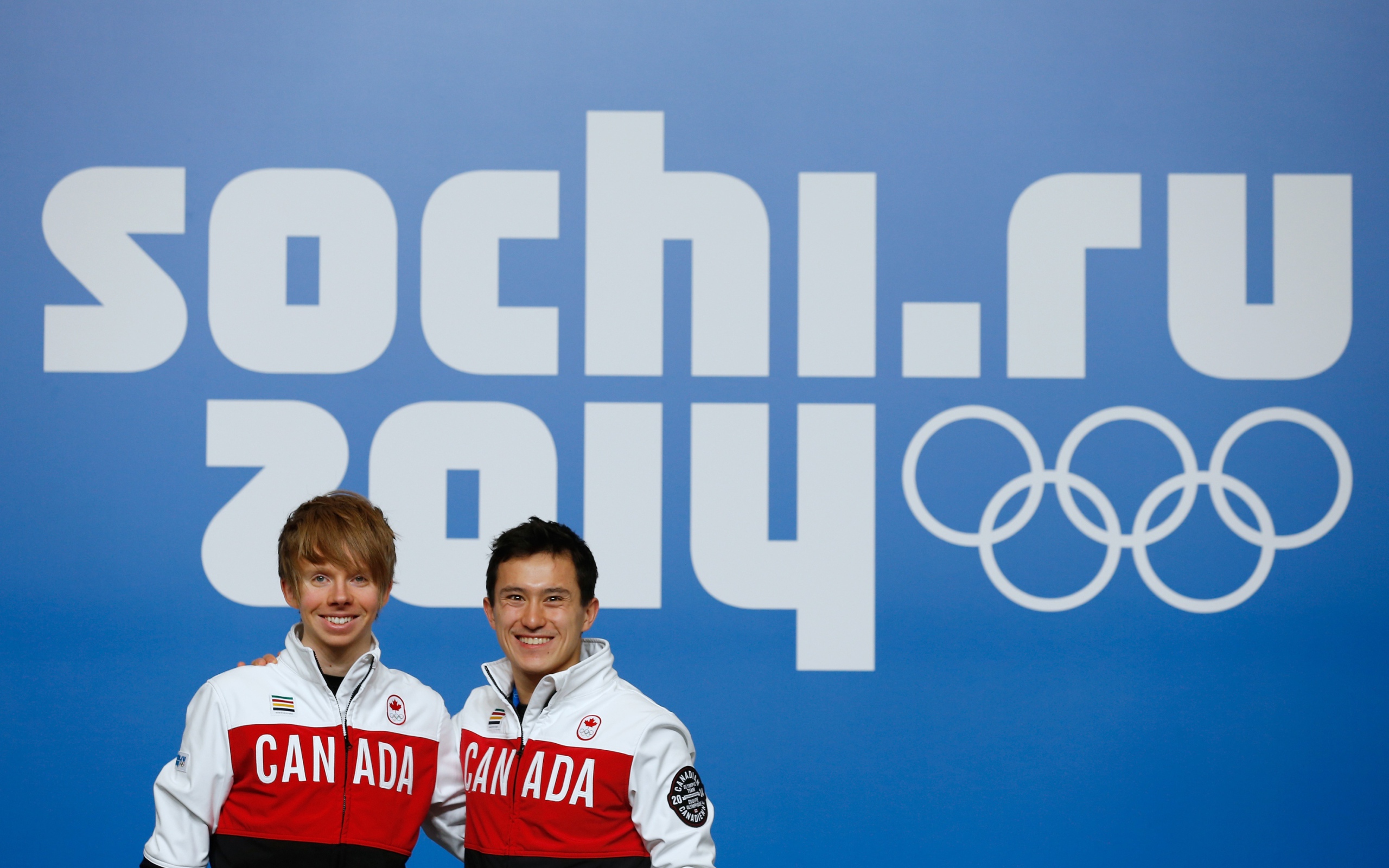 Canadian skater Kevin Reynolds winner of the silver medal in Sochi