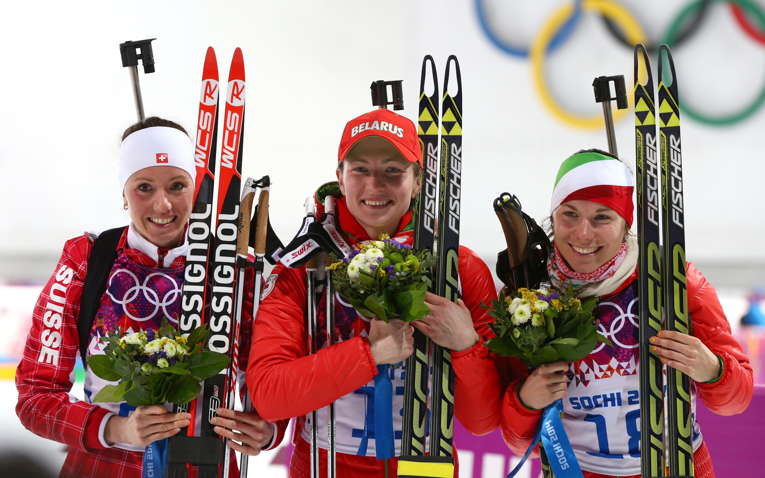 Надежда Скардино из Белоруссии бронзовая медаль на олимпиаде в Сочи 2014 год