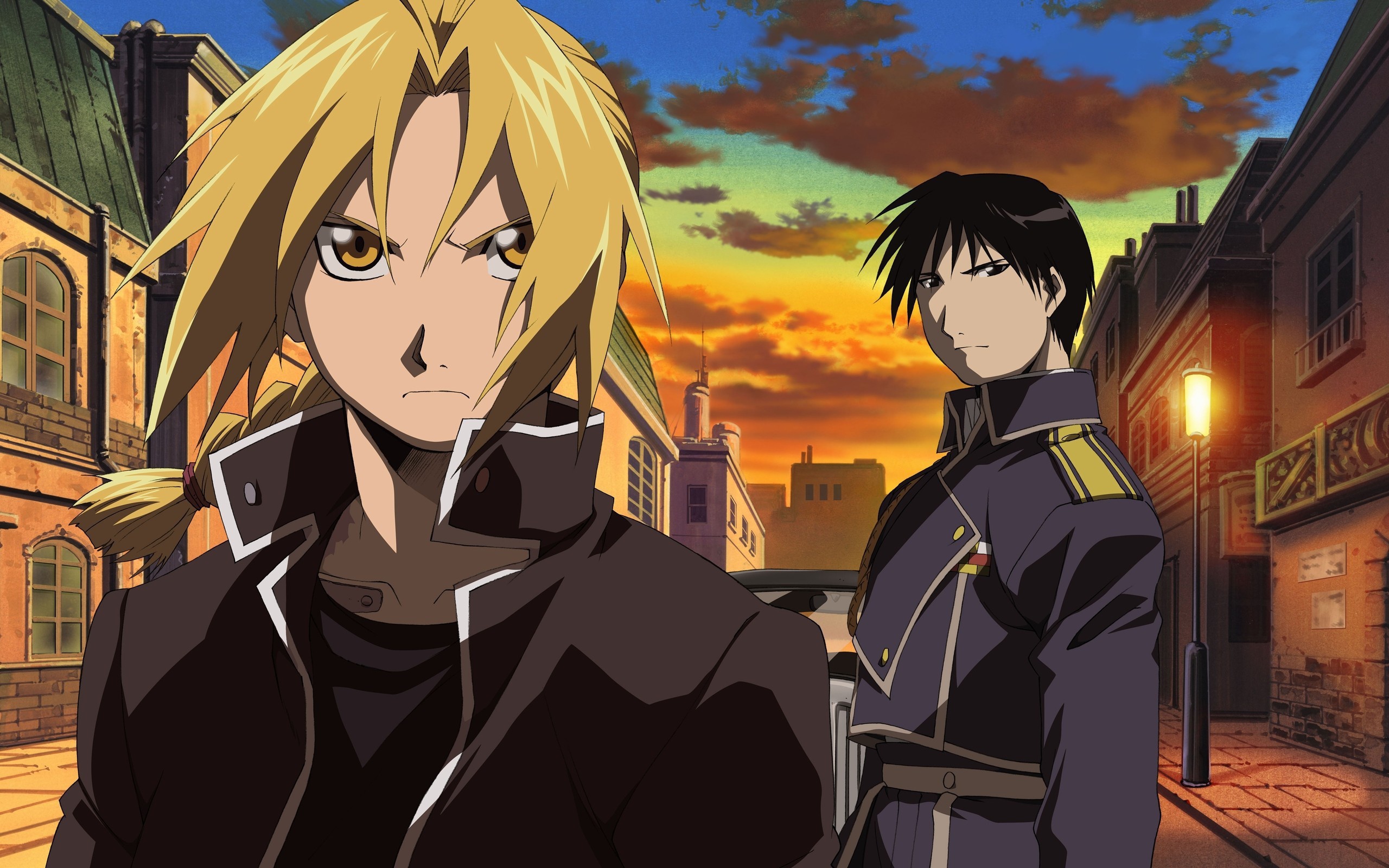 Roy Mustang, the guy anime