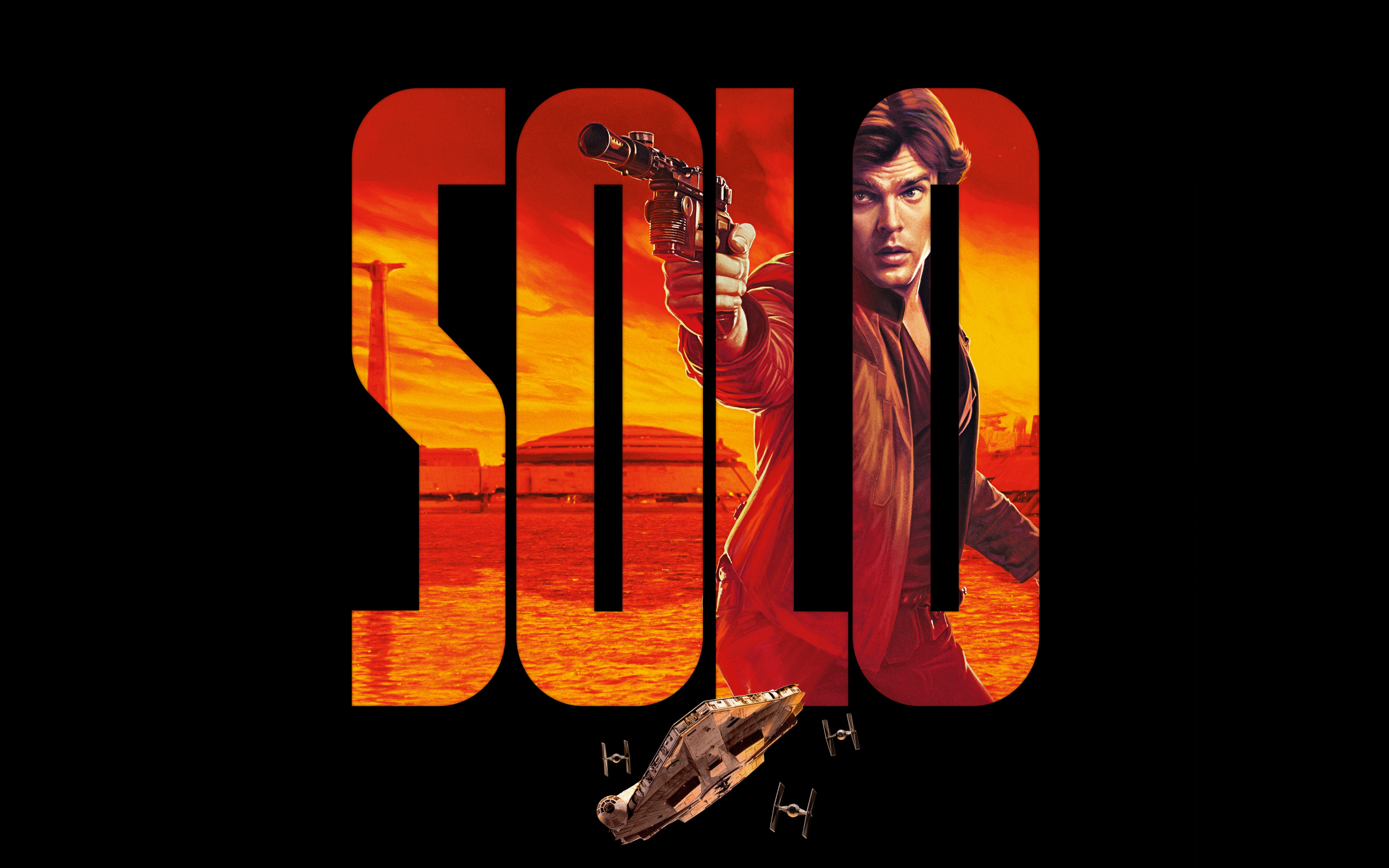 Логотип фильма Соло. Звёздные войны. Истории, 2018