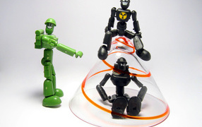 Robots playing
