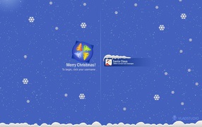 Зимняя тема Windows XP