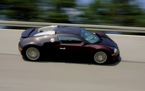 Супер быстрый Bugatti Veyron