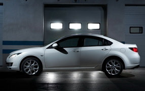 White Mazda 6