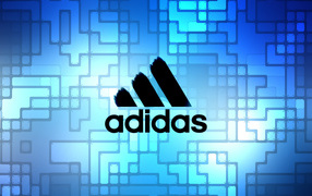 Adidas logo clothing