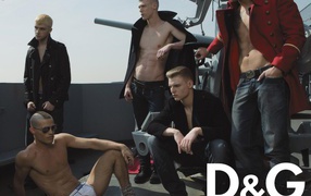 D&G настоящая мужская одежда