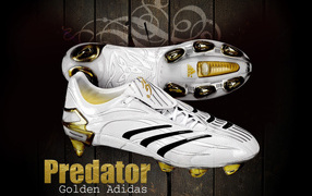 Predator. Golden adidas