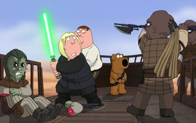 Family Guy Звездные войны