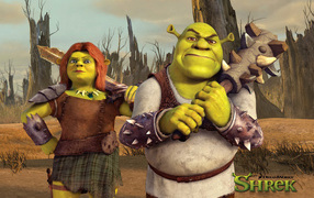 Shrek Forever After. Shrek and Fiona