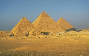 Пирамиды Египет Африка Пустыня