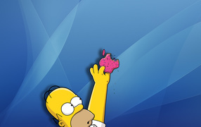 Simpson and apple