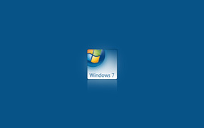 Microsoft Windows 7 light blue