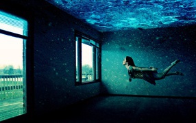 Girl under Water