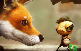 Fox and the neformal beetle
