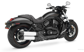 Harley Davidson handsome black