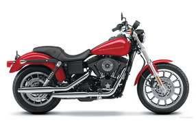 Harley Davidson red king