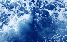 Blue sea photo