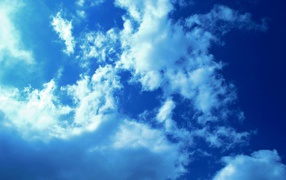 Blue clouds