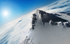 Ice peak