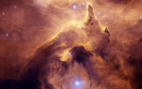 Космический хаос Снимок Hubble