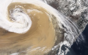 Snapshot satellite Hurricane