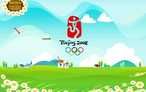 Логотип Олимпийских игр 2008