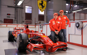 Kimi and Ferrari F1