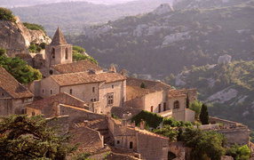 The village of Les Baux