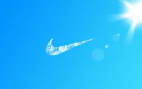 Nike в небе
