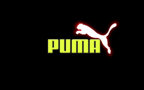 Puma зеленый и красный