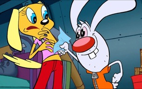 Brandy and Mr. whiskers