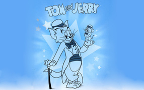 Том и Джерри носит костюмы