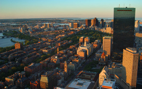 The city of Boston, USA