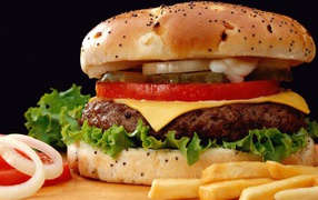  Ичираку рамен Food___Meat_and_barbecue_Cheeseburger_and_fries_047850_32