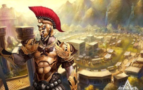 Римский воин из видео игры