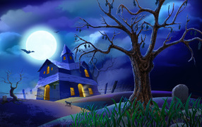 halloween strange mansion