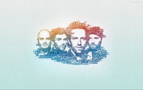 Coldplay рисунок в HD