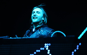 David Guetta laughs