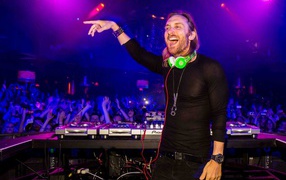 David Guetta on stage