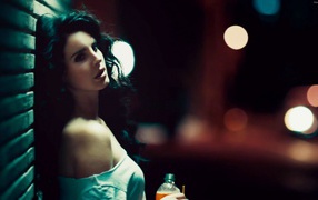 Lana Del Rey in the night