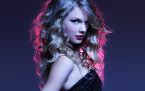 Taylor Swift фиолетовый свет