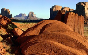 	 Monumental rock Arizona