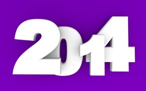 2014 purple background