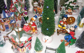 Christmas toys factory